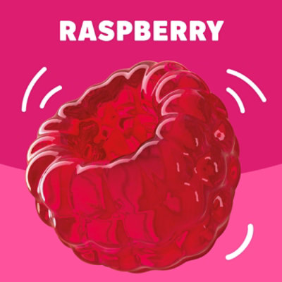Jell-O Raspberry Artificially Flavored Gelatin Dessert Mix Family Size - 6 Oz - Image 3