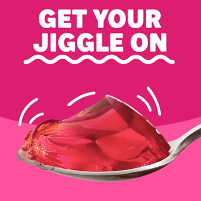 Jell-O Raspberry Artificially Flavored Gelatin Dessert Mix Family Size - 6 Oz - Image 5