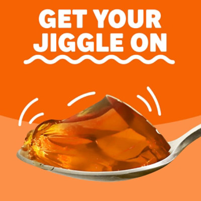 Jell-O Orange Artificially Flavored Gelatin Dessert Mix Family Size - 6 Oz - Image 1