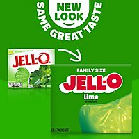 Jell-O Lime Gelatin Dessert Mix Box - 6 Oz - Image 2
