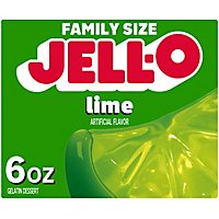 Jell-O Lime Gelatin Dessert Mix Box - 6 Oz - Image 3