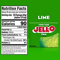 Jell-O Lime Gelatin Dessert Mix Box - 6 Oz - Image 7