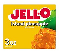 Jell-O Island Pineapple Gelatin Dessert Mix Box - 3 Oz