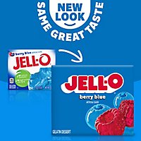 Jell-O Berry Blue Gelatin Dessert Mix Box - 3 Oz - Image 5