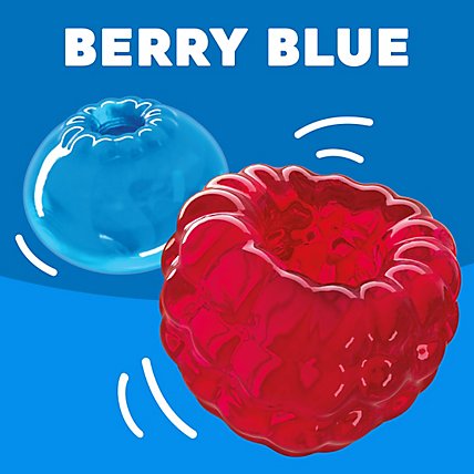 Jell-O Berry Blue Gelatin Dessert Mix Box - 3 Oz - Image 6