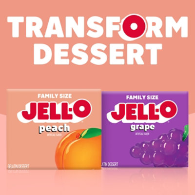 JELL-O Gelatin Dessert Peach - 6 Oz - Image 9