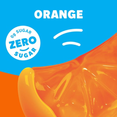 Jell-O Orange Artificially Flavored Zero Sugar Low Calorie Gelatin Dessert Mix Family Size - 0.6 Oz - Image 3