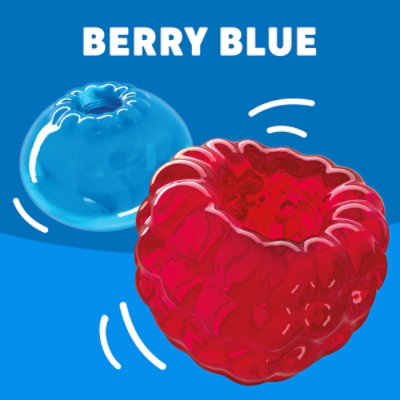 Jell-O Berry Blue Gelatin Dessert Mix Box - 6 Oz - Image 3