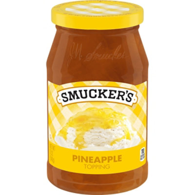 Smuckers Topping Pineapple - 12 Oz