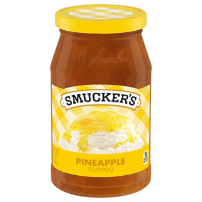 Smuckers Topping Pineapple - 12 Oz
