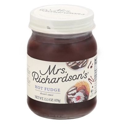 Mrs. Richardsons Topping Gluten Free Hot Fudge - 16 Oz - Jewel-Osco