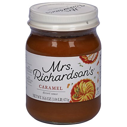 Mrs. Richardsons Topping Gluten Free Butterscotch Caramel - 17 Oz - Image 1