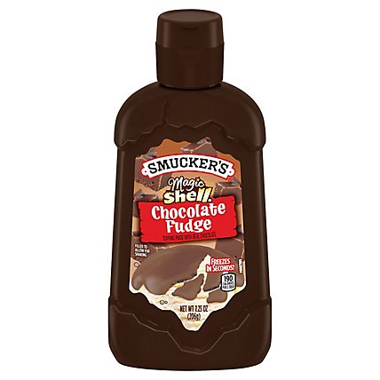 Smuckers Magic Shell Topping Chocolate Fudge - 7.25 Oz - Image 2