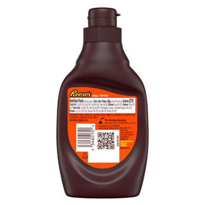 Reeses Chocolate Peanut Butter Shell Topping Bottle - 7.25 Oz - Image 3