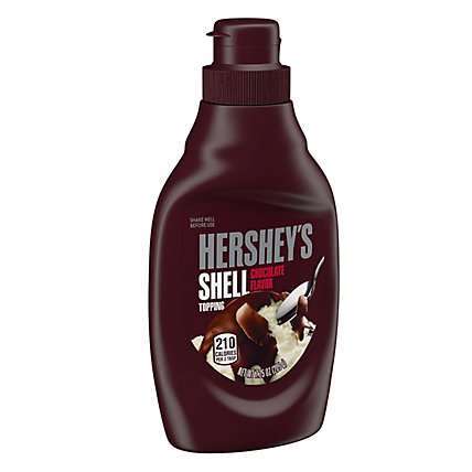 HERSHEYS Shell Topping Chocolate Flavored - 7.25 Oz - Image 2