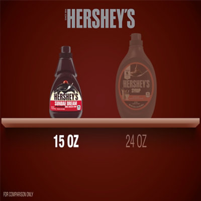 Hersheys Sundae Dream Double Chocolate Syrup Bottle - 15 Oz - Image 5