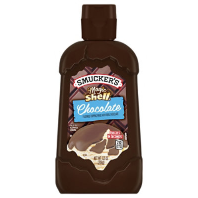 Smuckers Magic Shell Topping Chocolate - 7.25 Oz