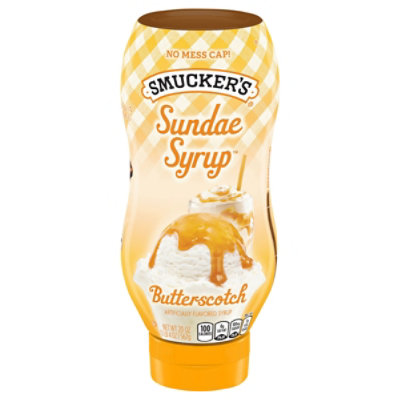 Smuckers Sundae Syrup Flavored Butterscotch - 20 Oz - Image 3