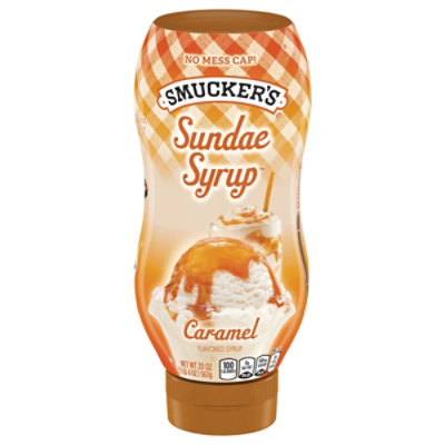 Smuckers Sundae Syrup Flavored Caramel - 20 Oz - Image 3