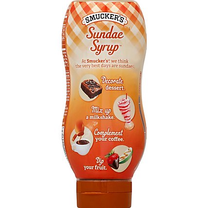 Smuckers Sundae Syrup Flavored Caramel - 20 Oz - Image 3