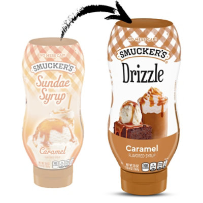 Smuckers Sundae Syrup Flavored Caramel - 20 Oz - Image 2