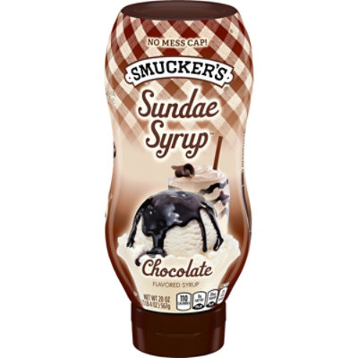 Smuckers Sundae Syrup Flavored Chocolate - 20 Oz