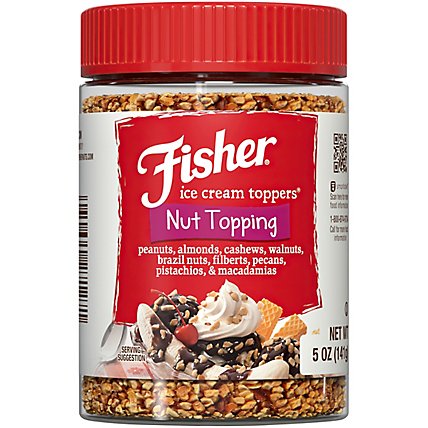 Fisher Nut Topping Mixed Nut Variety - 5 Oz - Image 2
