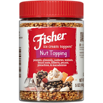 Fisher Nut Topping Mixed Nut Variety - 5 Oz - Image 2