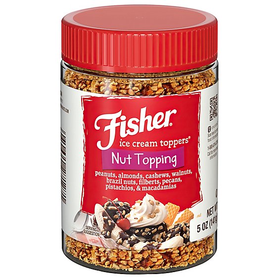 Fisher Nut Topping Mixed Nut Variety - 5 Oz