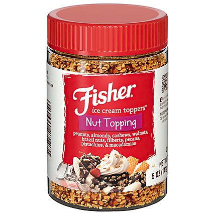 Fisher Nut Topping Mixed Nut Variety - 5 Oz - Image 1