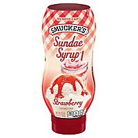 Smuckers Sundae Syrup Flavored Strawberry - 20 Oz - Image 2