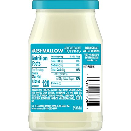 Smuckers Topping Marshmallow - 12.25 Oz - Image 3