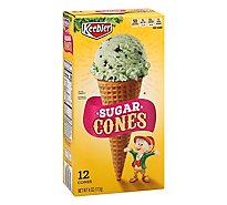 Keebler Ice Cream Cones Sugar 12 Count - 4 Oz
