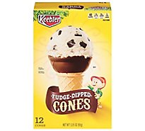 Keebler Ice Cream Cone Fudge Dipped 12 Count - 3.25 Oz