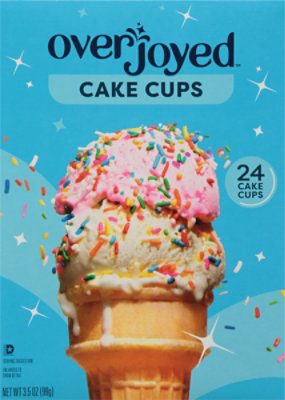 Overjoyed/Signature Select Cake Cups Lightly Sweetened 24 Count - 3.5 Oz - Image 5
