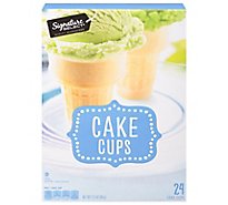 Signature SELECT Cake Cups Lightly Sweetened 24 Count - 3.5 Oz