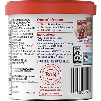Betty Crocker Whipped Frosting Cream Cheese - 12 Oz - Image 3