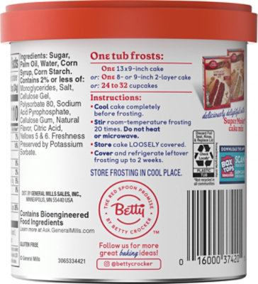Betty Crocker Whipped Frosting Cream Cheese - 12 Oz - Image 5