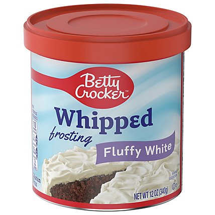 Betty Crocker Frosting Whipped Fluffy White - 12 Oz - Image 1