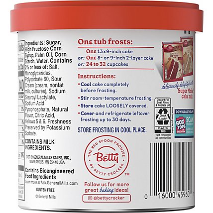 Betty Crocker Frosting Rich & Creamy Cream Cheese - 16 Oz - Image 6