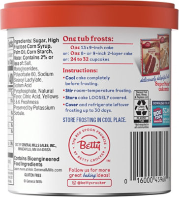 Betty Crocker Frosting Rich & Creamy Cream Cheese - 16 Oz - Image 5