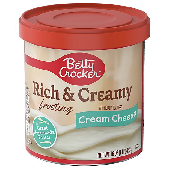 Betty Crocker Frosting Rich & Creamy Cream Cheese - 16 Oz