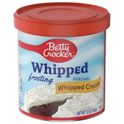 Betty Crocker Whipped Frosting Whipped Cream - 12 Oz