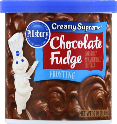 Pillsbury Creamy Supreme Frosting Chocolate Fudge - 16 Oz