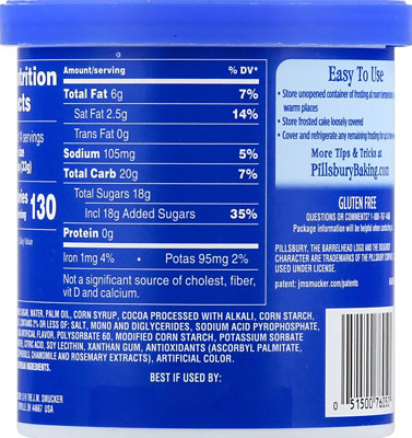 Pillsbury Creamy Supreme Frosting Chocolate Fudge - 16 Oz - Image 2