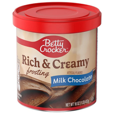 Betty Crocker Frosting Rich & Milk Chocolate - 16 Oz - Carrs