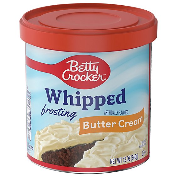 Betty Crocker Frosting Whipped Butter Cream - 12 Oz