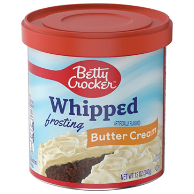 Betty Crocker Frosting Whipped Butter Cream - 12 Oz