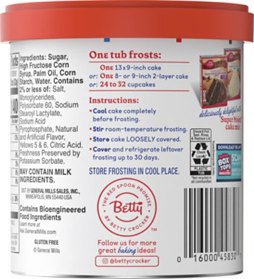 Betty Crocker Frosting Rich & Creamy Vanilla - 16 Oz - Image 6