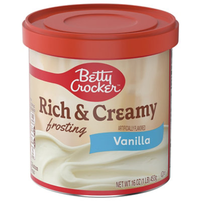 Betty Crocker Frosting Rich & Creamy Vanilla - 16 Oz - Image 2